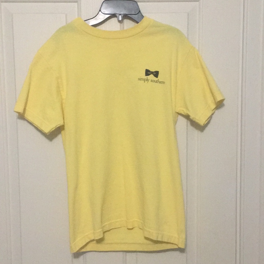 Yellow Simply Southern T-shirt